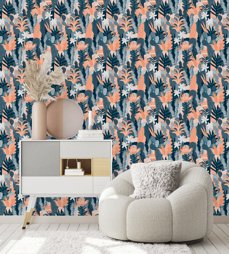 Modish Plants Wallpaper Fashionable