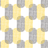 Grey and Yellow Pattern Wallpaper