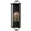Currey and Company Giatti Outdoor Wall Sconce, Midnight Finish - LOVECUP