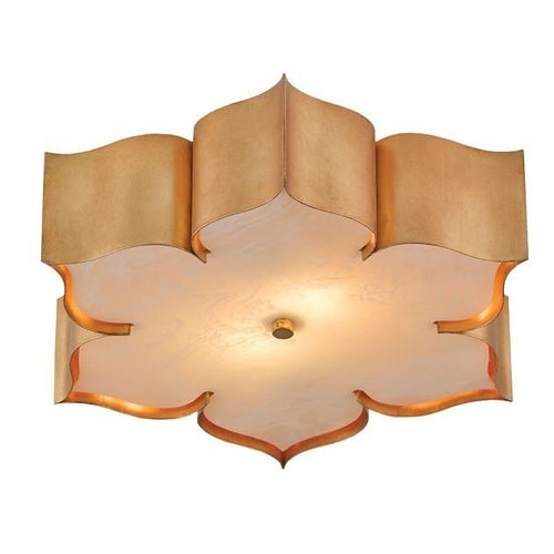 Currey and Company Grand Lotus Flush Mount Ceiling Light 9999-0010 - LOVECUP - 1