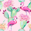 Brightly Pink Flamingos Wallpaper