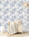 Fashionable Leaves Wallpaper Tasteful