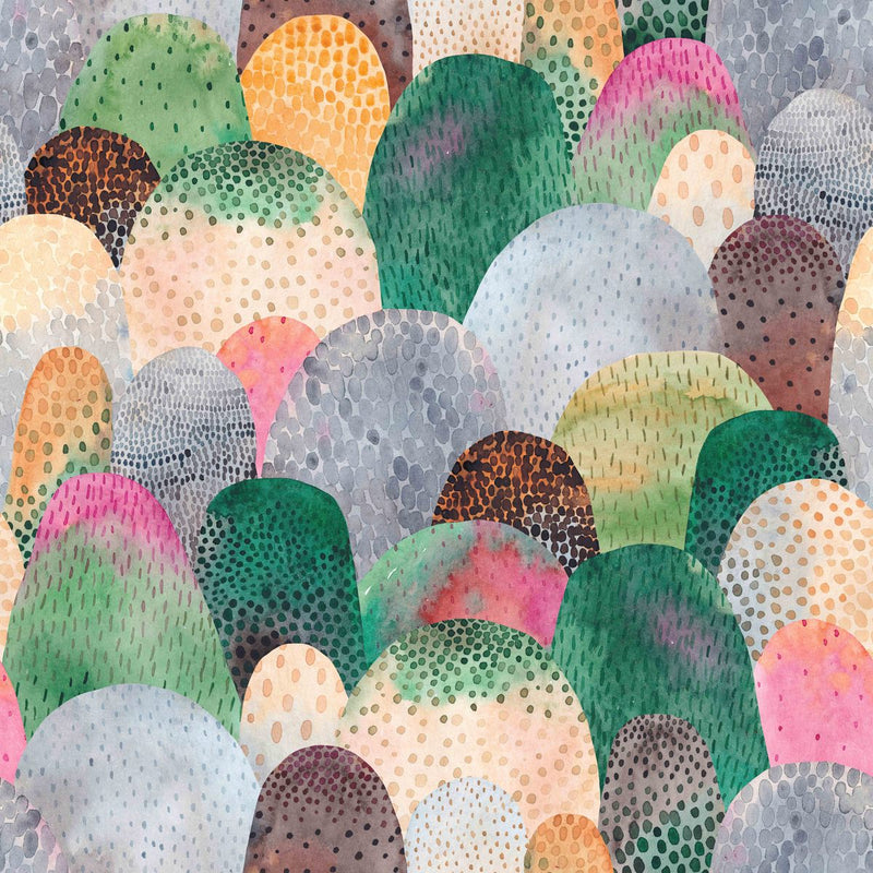 Multicolored Pattern Wallpaper