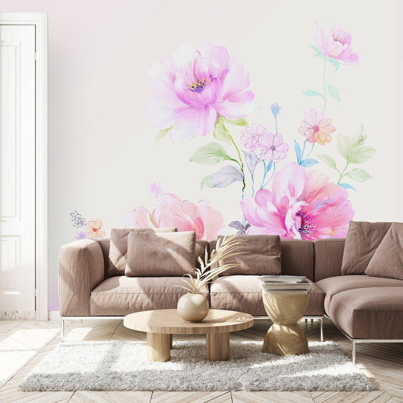 Pink Flowers Wallpaper