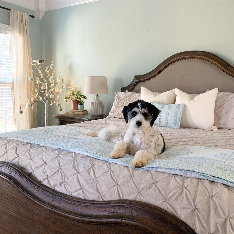 Teardrop Leaf Quilt 3 Piece Set