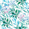 Hand Drawn Green Twigs Wallpaper