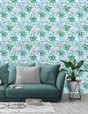 Hand Drawn Green Twigs Wallpaper