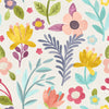 Hand Illustrated Floral Pattern Wallpaper