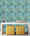 Herbs and Flowers Wallpaper