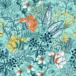 Herbs and Flowers Wallpaper