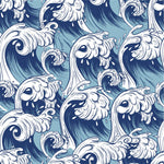 Blue Waves Wallpaper