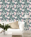 Large Leaves Wallpaper