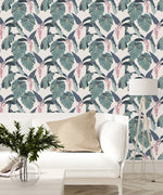 Large Leaves Wallpaper