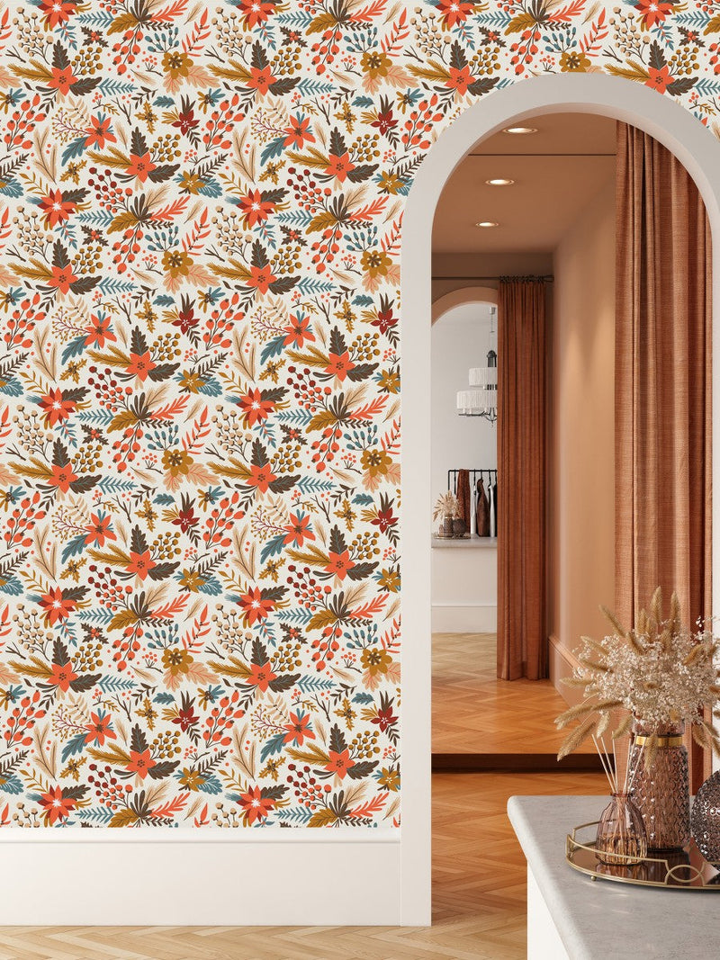 Autumn Flowers Wallpaper