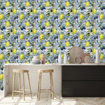 Lemons and Olives Wallpaper
