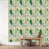 Modish Fern Leaves Wallpaper Smart