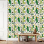 Modish Fern Leaves Wallpaper Smart