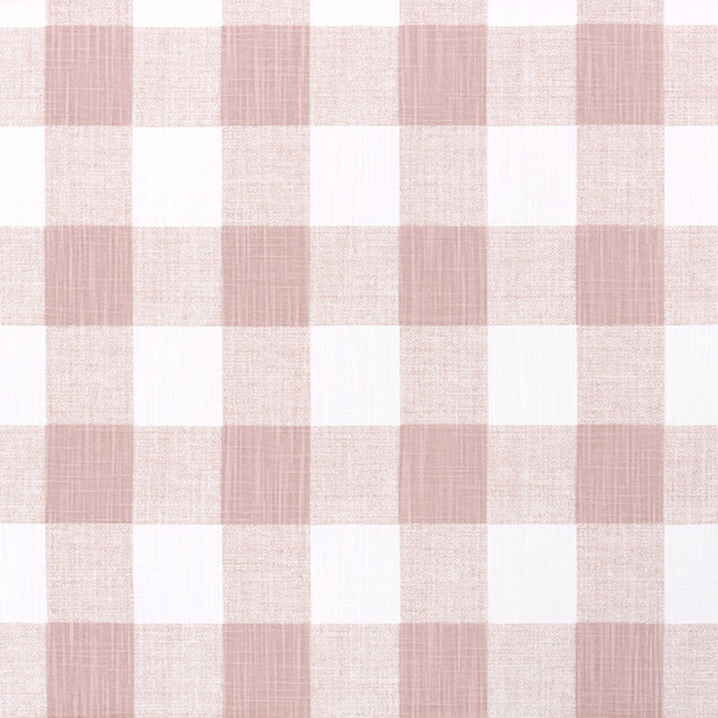 Round Tablecloth in Anderson Blush Buffalo Check Plaid