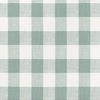 Gathered Bedskirt in  Anderson Waterbury Spa Green Buffalo Check Plaid