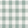 Gathered Bedskirt in  Anderson Waterbury Spa Green Buffalo Check Plaid