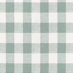 Gathered Bedskirt in  Anderson Waterbury Spa Green Buffalo Check Plaid