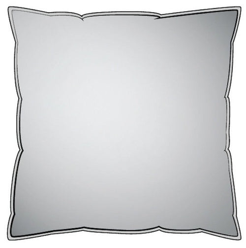 Decorative Pillows in Basketry Dove Gray Basket Weave Matelasse - Small Scale