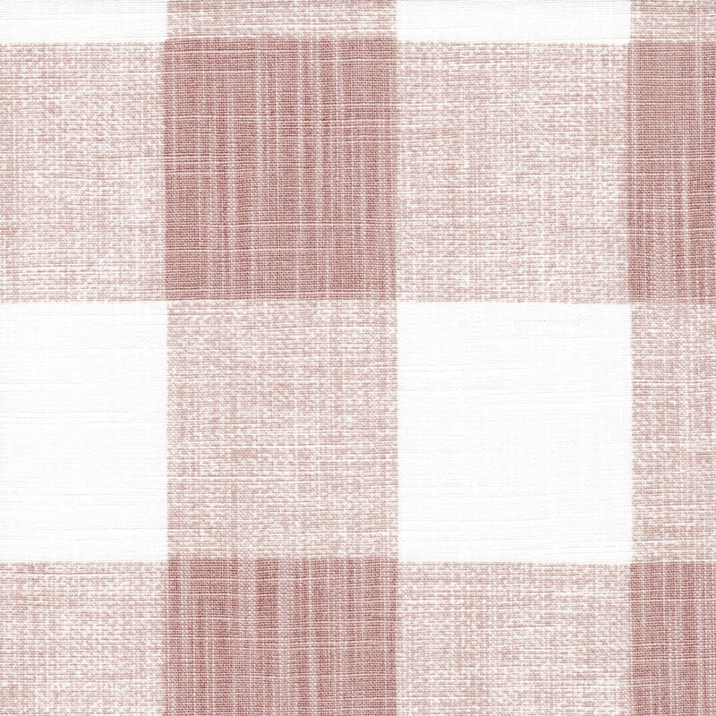 Round Tablecloth in Anderson Blush Buffalo Check Plaid