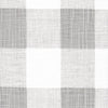 Rod Pocket Curtain Panels Pair in Anderson French Grey Buffalo Check Plaid