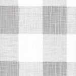 Rod Pocket Curtain Panels Pair in Anderson French Grey Buffalo Check Plaid