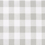 Gathered Bedskirt in Anderson French Grey Buffalo Check Plaid