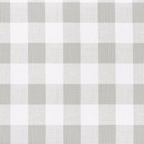 Gathered Bedskirt in Anderson French Grey Buffalo Check Plaid