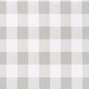 Rod Pocket Curtain Panels Pair in Anderson French Grey Buffalo Check Plaid