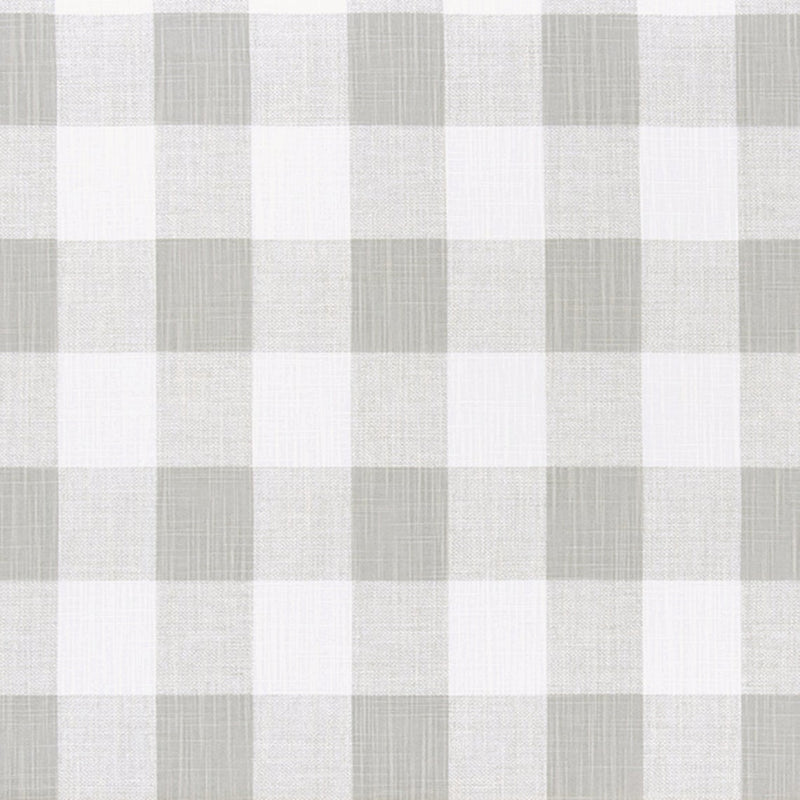 Rod Pocket Curtain Panels Pair in Anderson French Grey Buffalo Check Plaid