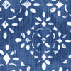Round Tablecloth in Avila Prussian Blue Farmhouse Floral Lattice