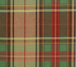 Rod Pocket Curtain Panels Pair in Ancient Campbell Ivy League Tartan Plaid