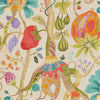 Shower Curtain in Tudor Summer Jacobean Floral, Tree of Life, Large Scale Multi-Color