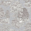 Tailored Bedskirt in Yellowstone Dove Blue Gray Country Toile- Horses, Deer, Dogs- Large Scale