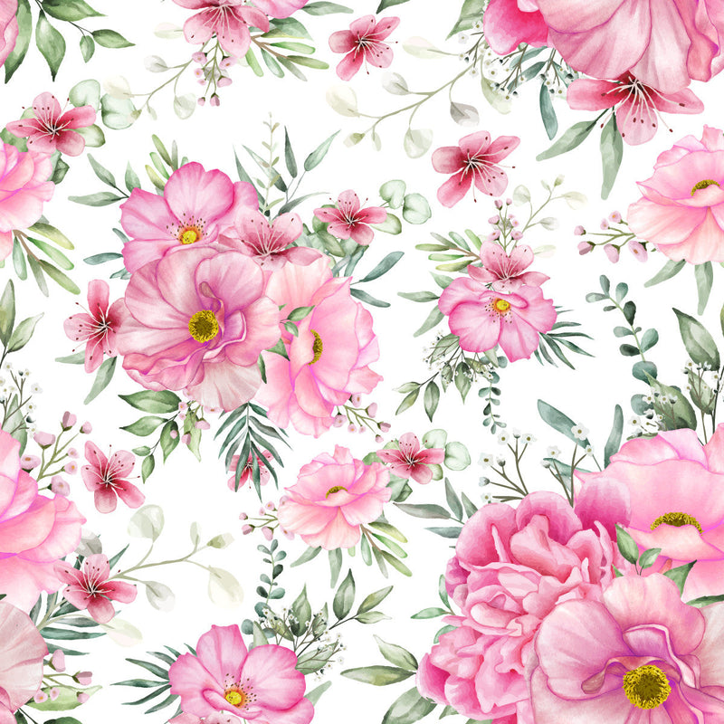 Pink Floral Wallpaper