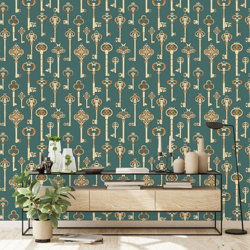 Keys Pattern Wallpaper