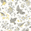 Flowers with Birds Wallpaper