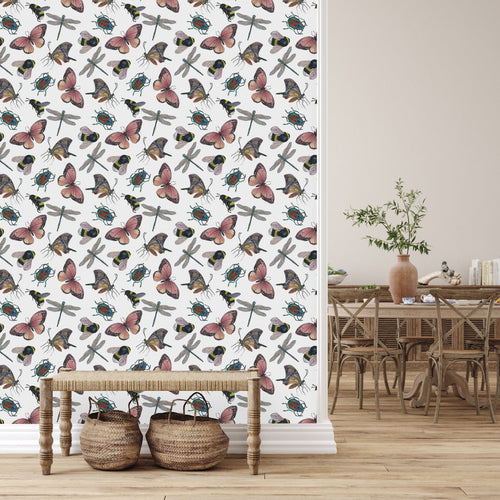 Bugs and Butterflies Wallpaper