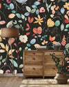 Autumn Leaves on Dark Wallpaper