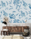 Blue Flowers Wallpaper