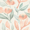 Pastel Colored Flowers Wallpaper