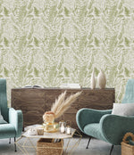 Green Ferns Wallpaper