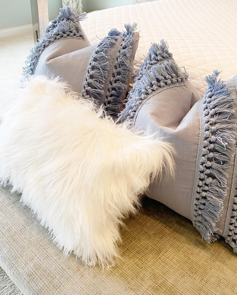 Modern Tassel Decorative Pillow