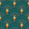 Dark Green Design Wallpaper
