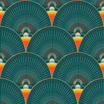 Dark Green Design Wallpaper