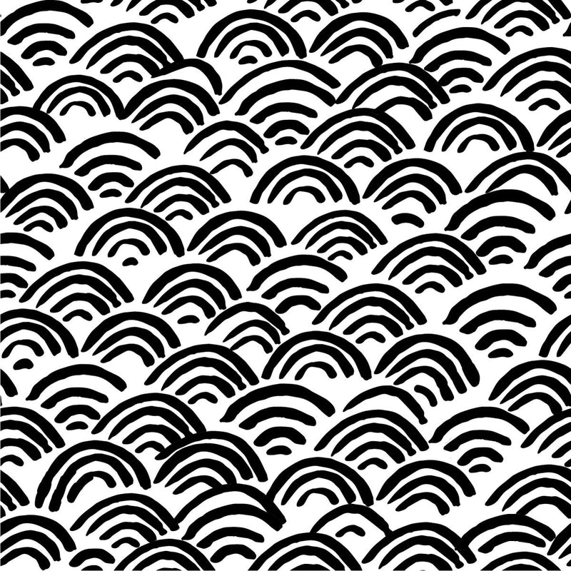 Black and White Pattern Wallpaper