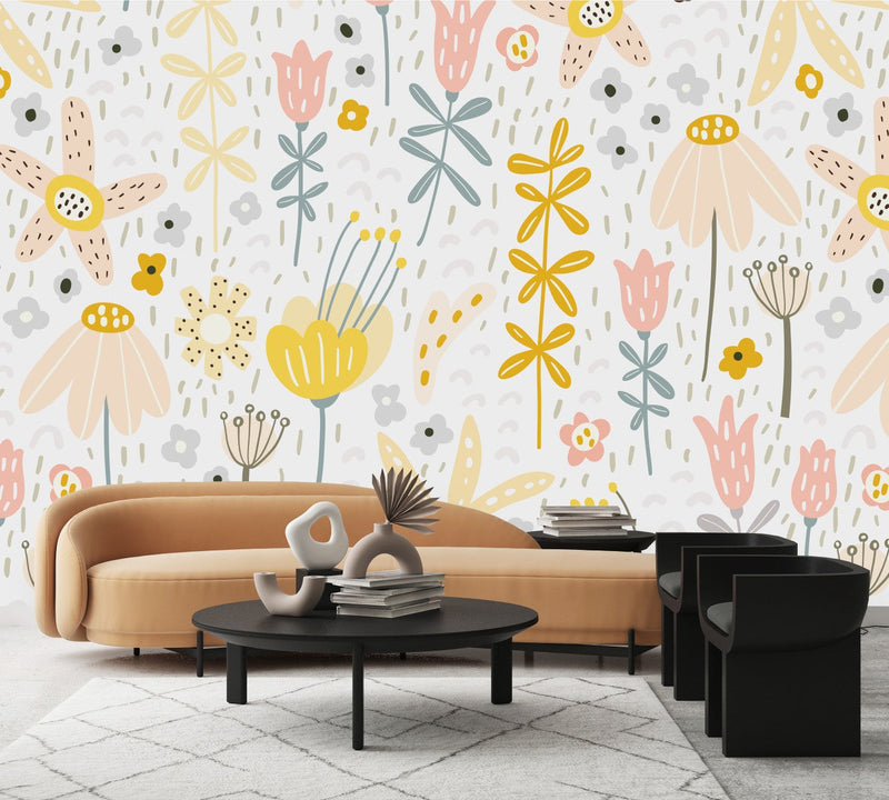 Yellow Flowers Wallpaper